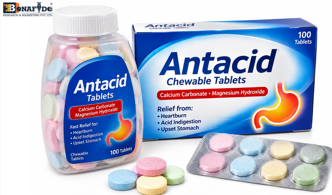 Antacids market accelerates with rising focus on gastrointestinal health and self-medication culture