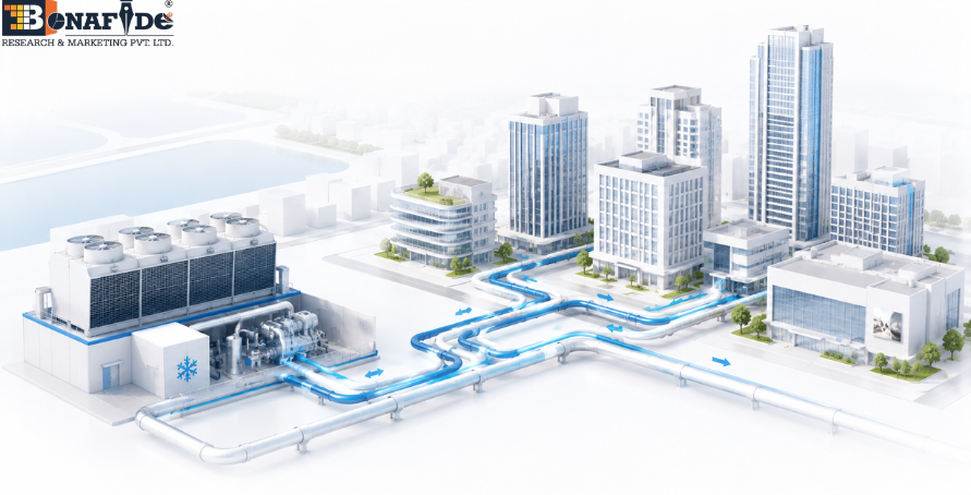 Smart Infrastructure Boom and Rising Heat Loads Drive Rapid Adoption of District Cooling Across Mega Urban Developments.