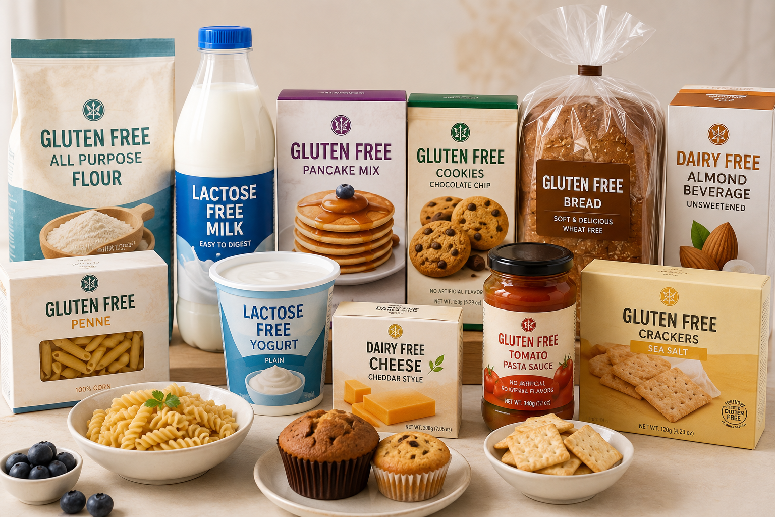 Lactose-Free Innovation, Gluten-Free Formulations, Mainstream Retail, and E-Commerce Drive Global Demand.