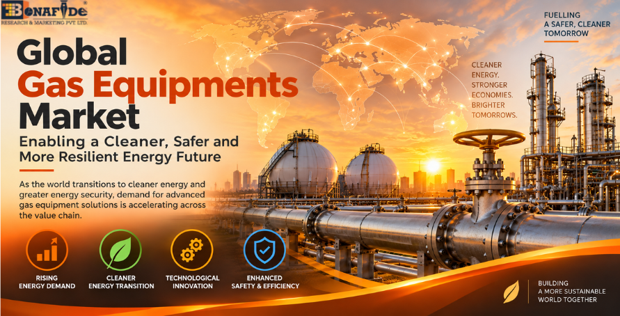 Global Gas Equipment Market Gains Momentum as Energy Infrastructure Expansion, Industrial Demand, Semiconductor Growth, and Safety Requirements Reshape Demand