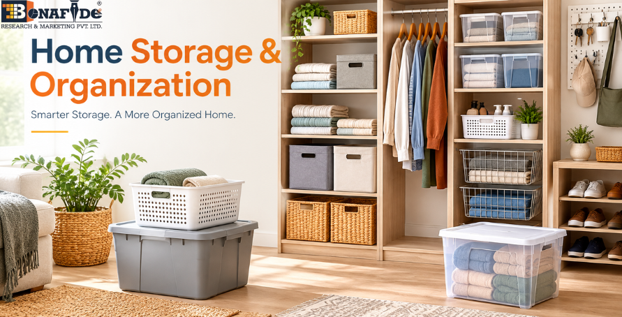 “Home Storage & Organization Market Set for Steady Growth as Consumers Prioritize Space Optimization, Modular Solutions, and Organized Living”