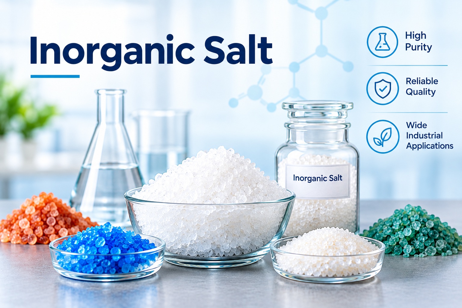 Potassium and Sodium Compounds Support Diverse Applications Across the Global Inorganic Salts Market.