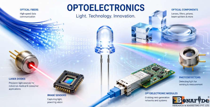 Global Optoelectronics Market Accelerates with AI, 5G and Silicon Photonics, as Laser Diodes, SiC, and Telecom Infrastructure Drive Next-Generation Growth and Innovation