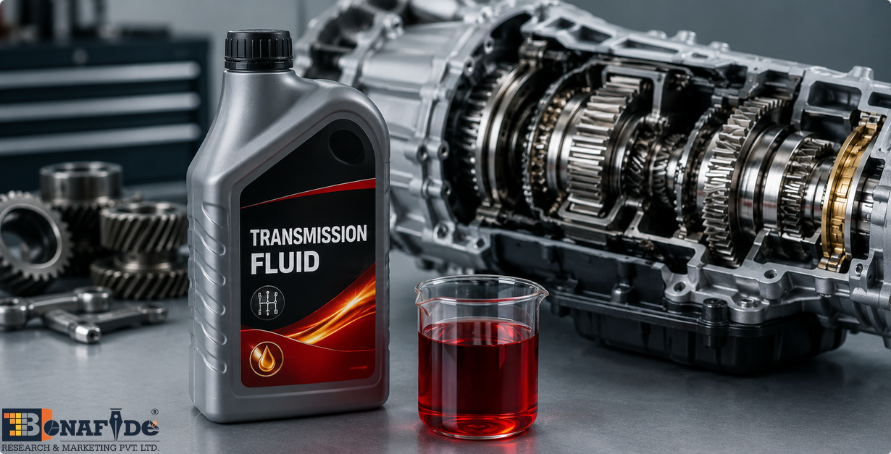 Transmission fluid market grows with increasing automotive maintenance activities and expanding global vehicle fleet.