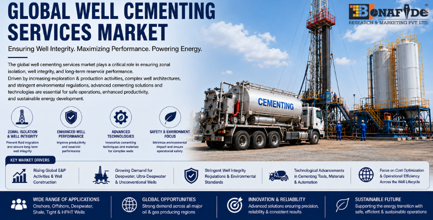 Global Well Cementing Services Market Advances Amid Tightening Well-Integrity Regulations, Strategic Consolidation, and Accelerating Technology Innovation