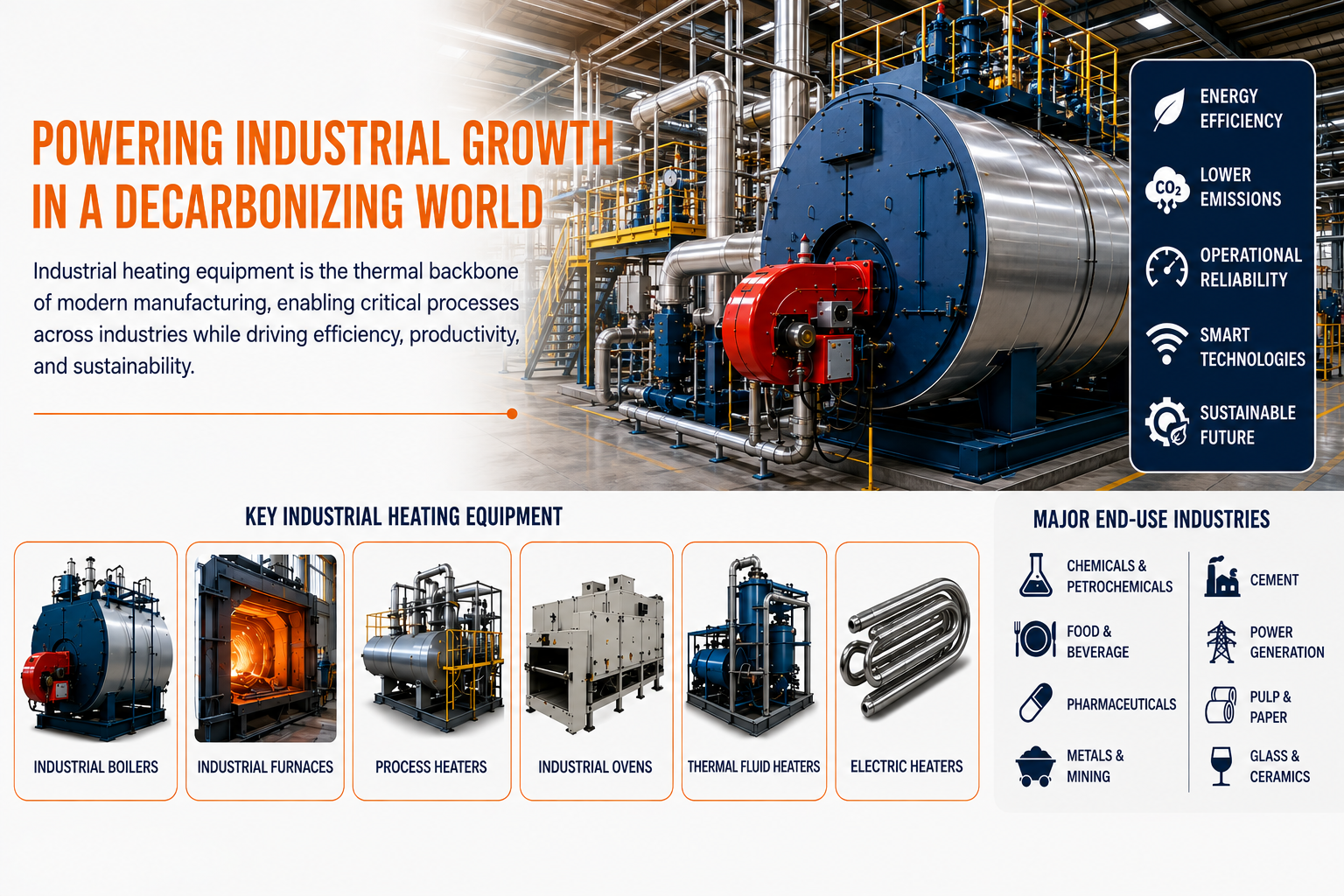 Global Industrial Heating Equipment Market: Powering Industrial Growth in a Decarbonizing World