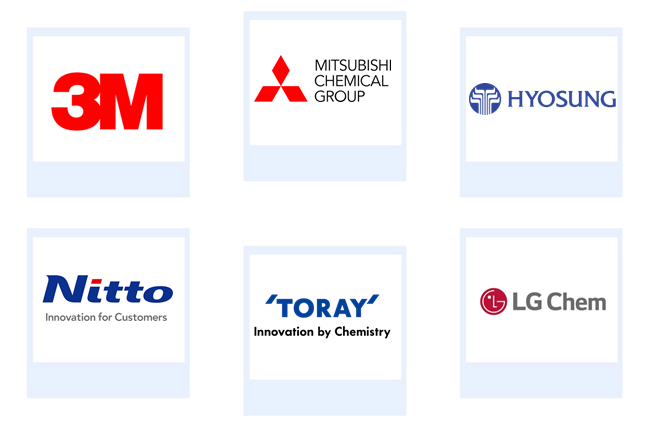 Top Six Companies Global Optical Films Market 
