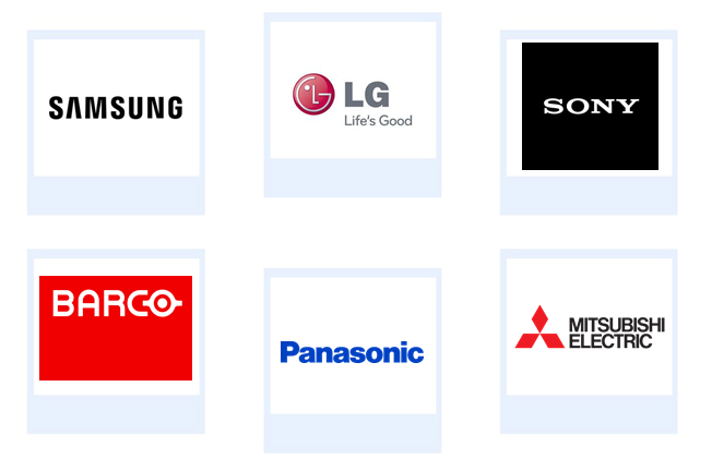 Top Six Companies Global Video Walls Market