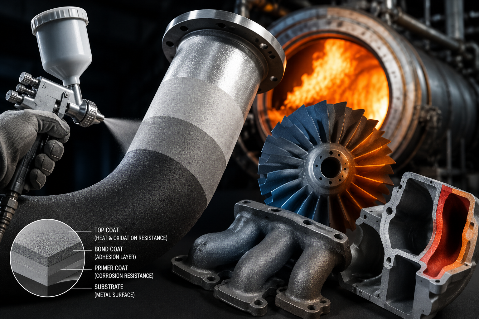 Heat resistant coatings market, protecting critical assets in a high-temperature industrial era