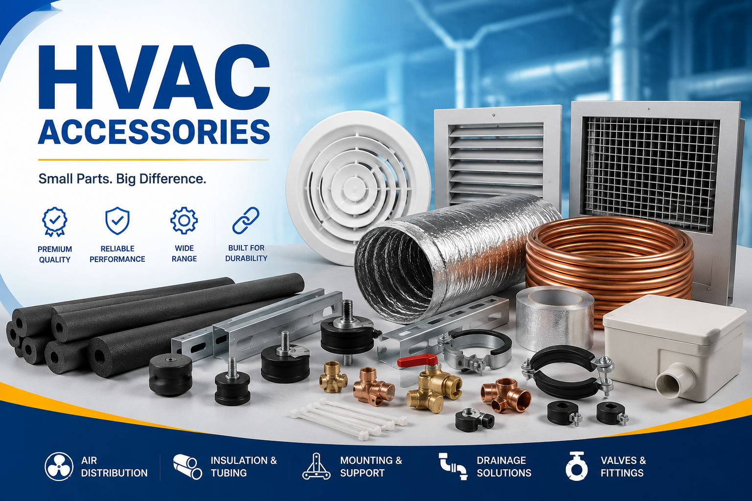 HVAC accessories market, powering the rise of smart, energy-efficient climate control systems