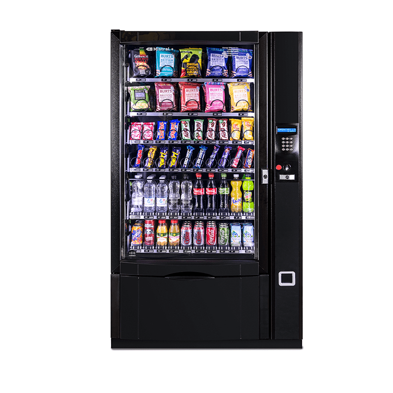 Healthy choices from vending machines, the new snack revolution