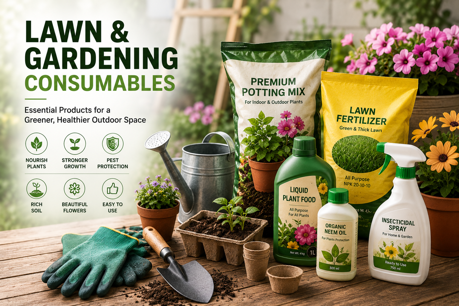 From Backyards to Green Cities - The Growing Demand for Eco-Friendly Landscaping Products