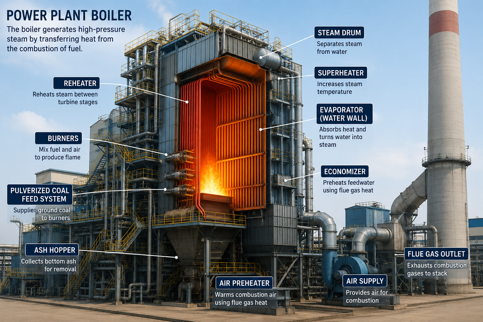 Top Six Companies Global Power Plant Boiler Market