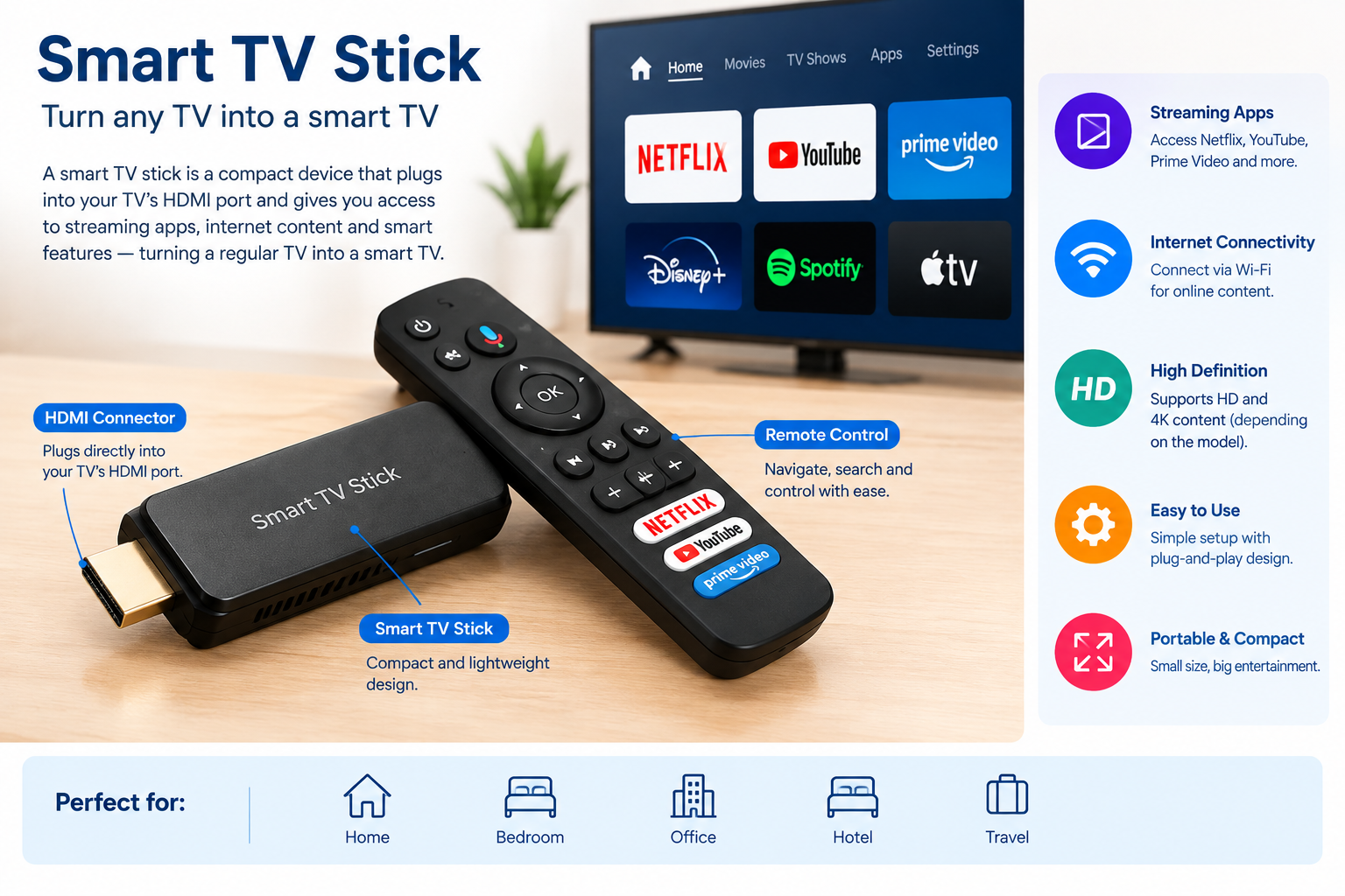 Smart TV Stick Market: Streaming Adoption, 4K Entertainment and Connected Television Reshape Global Demand