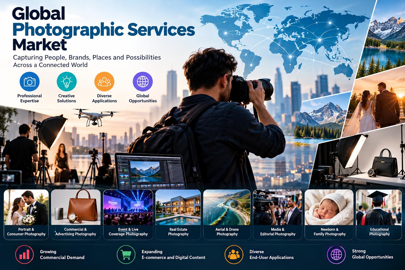 Global Photographic Services Market: How Digital Content Demand, Commercial Storytelling, and Changing Consumer Lifestyles Are Reshaping the Industry
