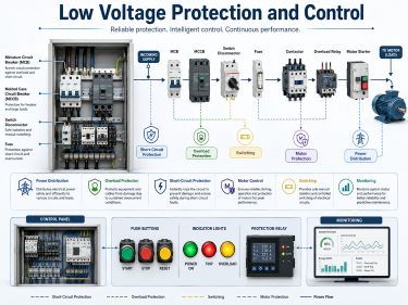 Top Six Companies Global Low Voltage Protection and Control Market