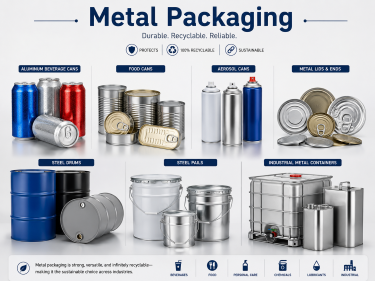 Top Six Companies Global Metal Packaging Market 