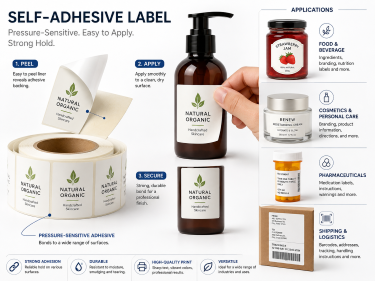 Top Six Companies Global Self-Adhesive Label Market 