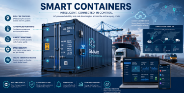 Top Six Companies Global Smart Containers Market