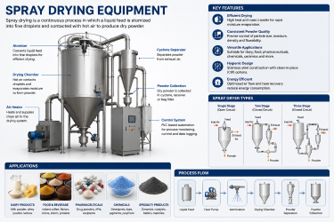 Top Six Companies Global Spray Drying Equipment Market