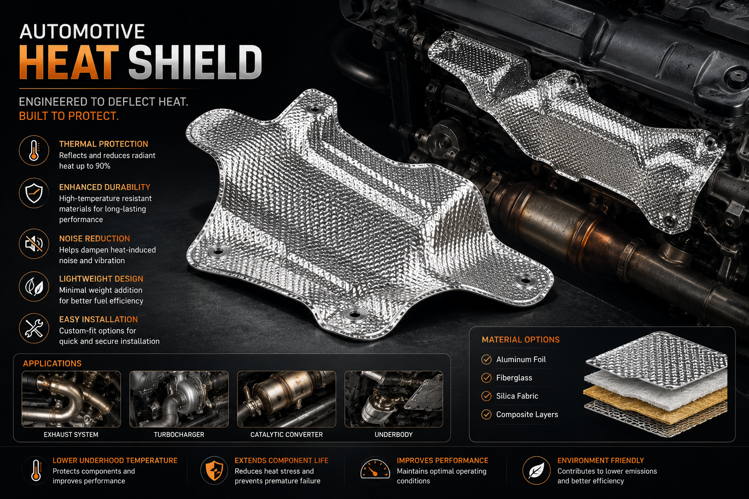 The Automotive heat shield market is evolving with the rise of electric mobility