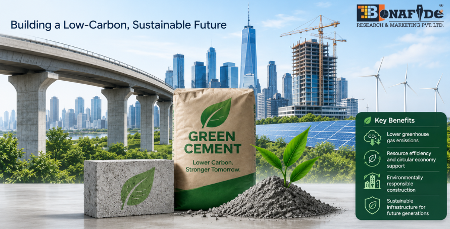 Green Cement Market: Building a Sustainable Future Through Low-Carbon Innovation