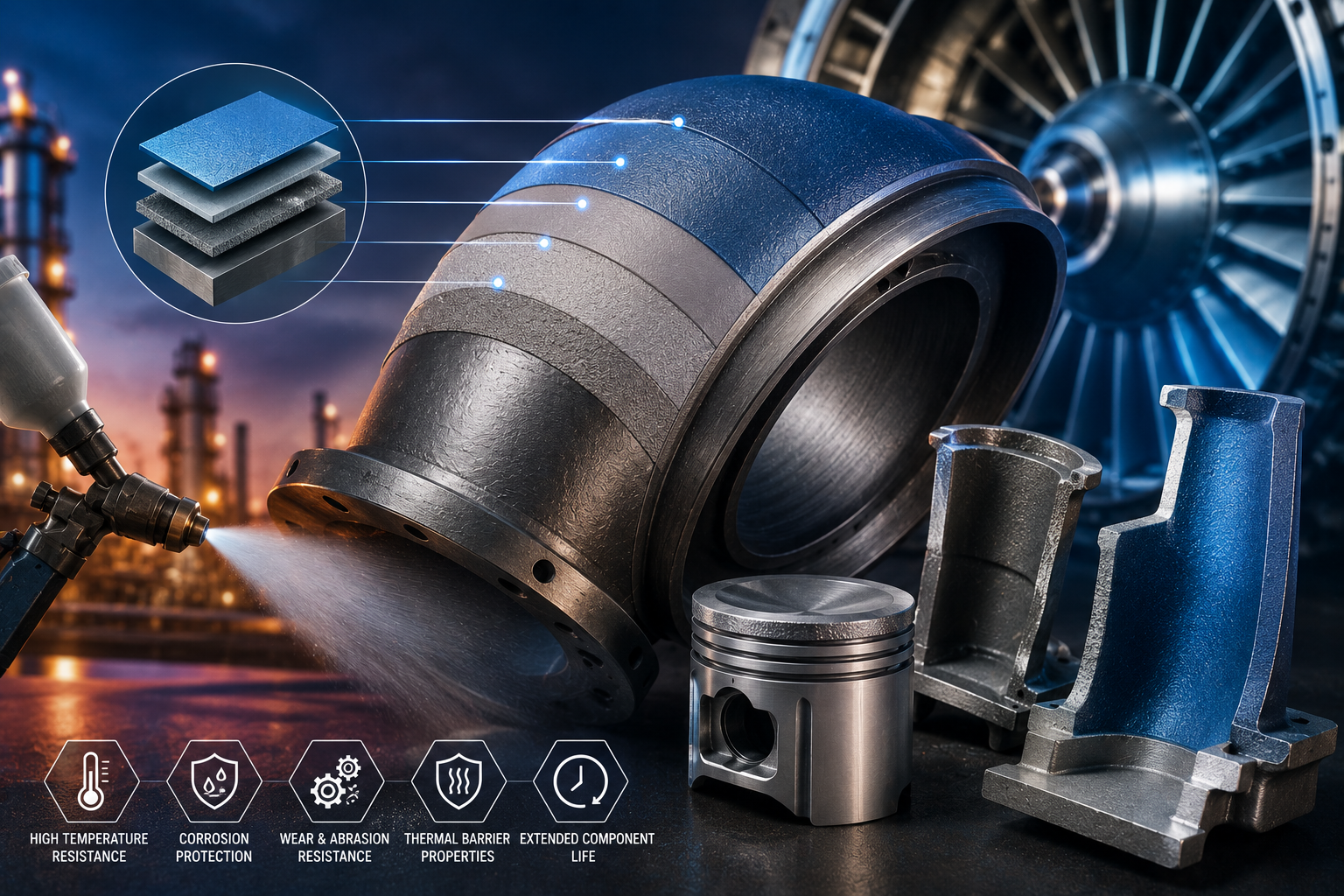Heat resistant coatings market, protecting critical assets in a high-temperature industrial era