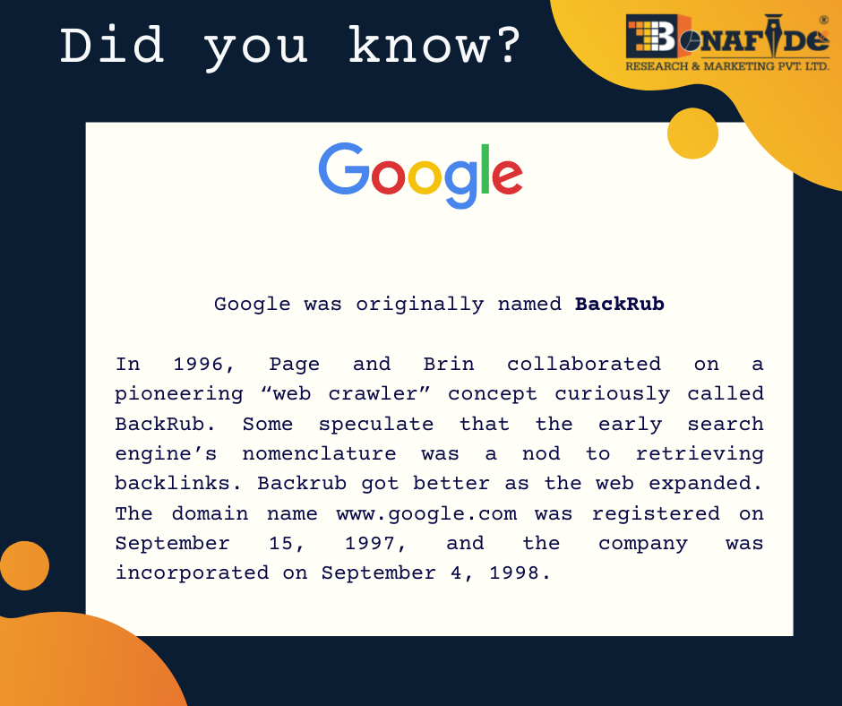 Interesting facts about Google